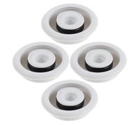 Housoutil 4sets Silicone Seal Ring for Electric Toothbrush Leakproof Maintenance Compatible Handle Replacement Gaskets for Toothbrush