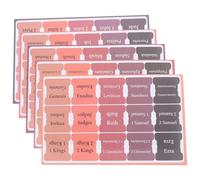Housoutil 5 Sheets Bible Tabs for Study Bible Index Tabs Book Labels for Efficient Scripture Navigation Suitable for Women Men Supplies