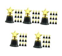 Housoutil 50 pcs Star Trophies Lightweight Award Prizes for Kindergarten School Sports Party Favors Classroom Recognition Game Rewards