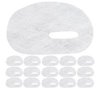 Housoutil 50 Sheets Disposable Non-woven Eye Care Mask Sheet for DIY Home Use with Comfortable Fit and Easy Cleaning for Overnight Eye Patches and Skin Care