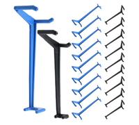 Housoutil 50pcs Fruit Tree Branch Spreader Set with Adjustable Small Black and Large Blue Limb Clamps, Garden Plant Support for Branch Bending and Tree Limb Shaping