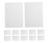 Housoutil 50pcs Matte Self-Adhesive Printable Label Paper for Office Organization Retail Price Stickers Inventory Management with Reliable Adhesion Easy Application and DIY Creativity