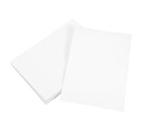 Housoutil 50pcs White Cardstock A5 Size Thick Paper with Writable Surface and Versatile Use for Crafting, Invitations, Scrapbooking, Office, Home, School Projects