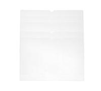 Housoutil 5pcs PVC Certificate Protective Covers for Business Licence and Certifications, Space Saving File Protecting Covers to Safeguard Documents in Office Or School