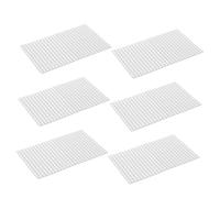 Housoutil 6 Sheets Self-Adhesive Silver Mosaic Tiles for Crafting with Reflective Acrylic Surface, Mess-Free 5mm Small Mirror Squares for DIY Scenarios and Phone Cases Decoration