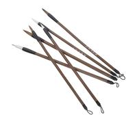Housoutil 6pcs Calligraphy Brush Pen Students Writing Stationery for Chinese Calligraphy Painting School and Office Use