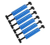 Housoutil 6pcs Foosball Score Keeper Bars for Table Soccer with Firm Hips Material and Easy to Attach Design, Stylish Colour Scheme Suitable for Air Hockey and Home Use, Table Football