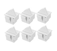 Housoutil 6pcs Refrigerator Door Light Switch Replacement Feet Normally Closed Momentary Fridge and Freezer Door Push Button Easy Install Anti-aging Control for Appliance Illumination