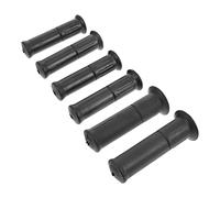 Housoutil 6pcs Shopping Trolley Handle Covers Quilted Protector for Cart Handles Soft Rubber Grip for Trolley Carts