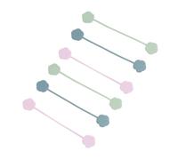 Housoutil 6pcs Silicone Magnetic Cord Keepers Cable Storage Organizer for Earphones USB Charging Cords Elastic Wire Holder Compact Portable