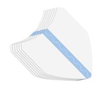 Housoutil 6pcs V-Shaped Thigh Patches with Elastic Adhesive, Invisible Sweat-Absorbing Stickers for Women’s Thigh Rubbing Prevention and Friction Protection