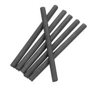 Housoutil 6pcs Versatile Graphite Stirring Rod for Melting Metals and Laboratory Experiments, Lightweight Industrial Graphite Mixing Stick Suitable for Silver and Gold, for Personal