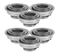 Housoutil 6pcs Wheelchair Wheel Bearings Replacement Parts for Front Caster Wheels Made of Steel with Precision Fit Design and Enhanced Turning Smoothness for Daily Commuting and Outdoor Use