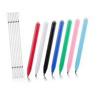Housoutil 7 Pcs Touch Screen Stylus Pen for LCD Writing Tablet Smooth Drawing Writing Experience Ergonomic Design for Designers Artists