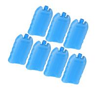 Housoutil 7pcs Reusable Ice Packs for Cooler Bags Pe Material Ice Bricks with Enhanced Cooling Efficiency and Long-term Cooling Power Portable Cold Accumulator Pack for Picnic and Lunch