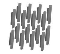 Housoutil 8 Pairs Gray Instant Adhesive Sliding Door Handles Push Pull Plastic Barn Door Pulls Ergonomic Auxiliary Grip for Patio Fire Escape