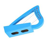 Housoutil 8-string Lyre Harp Classical Style Wooden Harp Instrument with Rich and Melodious Tone, Easy to Play and Adults, for Teaching and Small Performances
