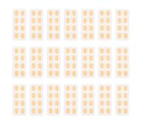 Housoutil 80pairs DIY Eyeglass Nose Pads Self-adhesive Non-slip Nose Pads for Glasses Comfortable Protectors Use Sunglasses