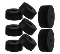 Housoutil 8Pcs Anti-Vibration Rubber Speaker Feet Pads for Amplifiers and Audio Equipment Isolation Feet for Home Theater and Studio Monitors