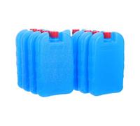 Housoutil 8pcs Reusable Ice Packs for Air Conditioner Fan and Drinks, Thin Pe Material Cooler Blocks with Rapid Cooling Effect and Lasting Cold Storage, for Outdoor Picnics and Breakfast