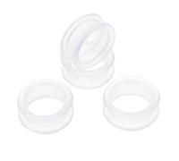 Housoutil 8pcs Silicone Scissor Protective Rings for Pets, Shearing Finger Covers with Comfortable Touch and Callus Protection, for Home Personal Use and Pet Salon Grooming