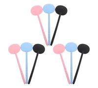 Housoutil 9pcs Eye Covers for Protective Purposes Reusable Eye Occluder Portable Easy to Clean Plastic High-Contrast Material for Optometric Exams and Home Testing Suitable for Users of Ages