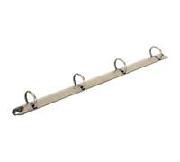 Housoutil A4 4-Ring Binder Mechanism Replacement Clip, Detachable Loose Leaf Binding Spines with 2cm Diameter for DIY Planner Notebooks and Office File Folders