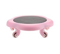 Housoutil Abdominal Muscle Wheel with Five Sliding Wheels Core Trainer Plastic Flowershaped Abdominal Exercise Disc and Core Strength Training for Home Ab Sculpting