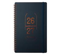 Housoutil Academic Weekly Monthly Planner PU Hardcover Organizer for Students and Professionals Personal Goal Setting and Progress Tracking Notebook with Daily and Monthly Scheduling