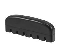 Housoutil Acoustic Guitar Practice Mute String Cleaner Black Abs+eva Guitar Noise Dampener Night Practice and Bedroom Use for Beginners
