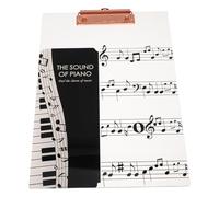 Housoutil Acrylic Piano Music Binder for Sheet Music Storage with Easy Page Turn Feature, Versatile Use for Concerts and Instrument Sheet Organisation, for Students and Musicians