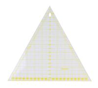 Housoutil Acrylic Quilting Ruler with Grid Lines 45cm Large Triangle Stitch Ruler for Fabric Patchwork for Home Quilting Tools