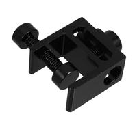 Housoutil Adjustable Aluminum Alloy Table Clamp Lamp Holder for Camping Light with Firm Grip Fits Poles Up Tables Up to Thick Outdoor Stable Desk Mount Bracket
