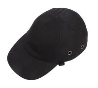 Housoutil Adjustable Safety Bump Hat with Hard Shell Protective Baseball Cap for Work and Sports Lightweight Breathable Head Guard for Construction Welding Skateboarding Black Design