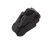 Housoutil Adjustable Walking Stick Cane Holder for Table Edge with Refined Workmanship Black Pa Fiber Clip-on Cane Accessory for Walker Desk Attachment