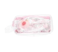 Housoutil Adorable Peach Pencil Case Cartoon Design Large Capacity Pen Bag Pencil Pouch Aesthetic Convenient