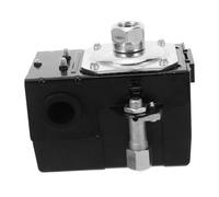 Housoutil Air Compressor Switch Pressure Switch Supply Compressed Kit Part Black Metal