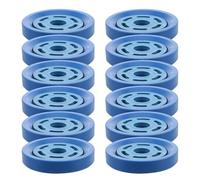 Housoutil American Cast Net Accessory 12 Sets Fishing Net Hand Rings Splitter Tool for Hand Throwing and Catching