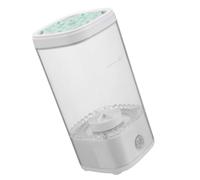 Housoutil Automatic Makeup Brush Cleaner Device White with Universal Compatibility and Plastic Acrylic Material for Professional Makeup Artists and Everyday Users