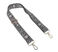 Housoutil Banjo Adjustable Strap Vintage Polyester Replacement Shoulder Belt with Durable Buckle for Mandolin Players Musical Instrument Accessories