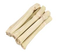 Housoutil Beige Bamboo Hamster Chew and Rabbit Chew Natural Pet Chewing Plaything Relieves Boredom Supports Healthy Teeth Growth for Small Animals