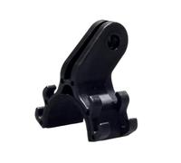 Housoutil Bike Flashlight Holder Extension Bracket Plastic Black 2pcs