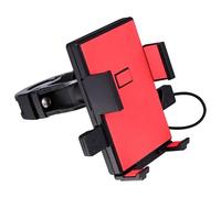 Housoutil Bike Phone Bracket Bicycle Handlebar Holder with Wide Compatibility and Shake Proof Design, Made of Abs and Stainless Steel, Four Supports Structure, for Cycling