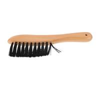 Housoutil Billiard Table Maintenance Brush with Wood Handle and Pvc Bristles Pool Table Corner Brush for Cleaning and Preventing Debris Buildup and General Household Cleaning