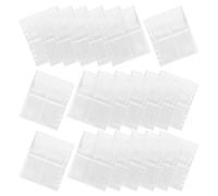 Housoutil Binder Inserts PVC Sleeves for Card Collection Storage 50pcs, A5 Double-Sided 4-Pocket Protecting and Kpop Photocards Trading Cards, for Collectors and Travel