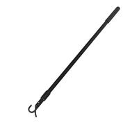 Housoutil Black Aluminium Alloy Telescopic Curtain Wand for Cordless Blinds | 60cm Adjustable Pull Rod, Manual Sliding Design, Smooth Surface, Comfortable to Hold