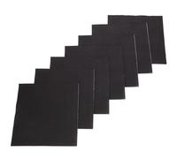 Housoutil Black Cocktail Napkins Paper 20 Sheets Double-Layered Small Napkins 6.5x6.5 Inches for Birthday Wedding and Special Events