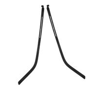 Housoutil Black Metal Eyeglass Temple Arms Replacement with Hole Diameter Secure Fit Eyewear Frame Legs for Glasses and Sunglasses Easy DIY Installation Anti-slip Support for Daily and