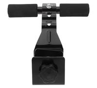 Housoutil Black Sit up Exercise Bar with Iron and Foam Material, Easy to Use Ab Workout Equipment Supporting Multiple Exercises for Home Fitness and Strength Training