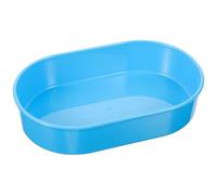 Housoutil Blue Plastic Multi-Function Dispenser Plate Storage Tray Reliable Quality Convenient Practical Nursing Homes Hospitals